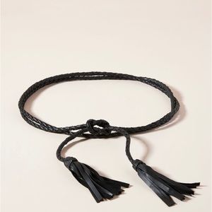 NWT Soga Braided Wrap Belt